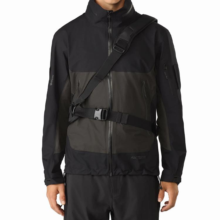 Arcteryx Сумка-колчан 8л Сумка через плечо Сумка на плечо Походная сумка Нейлон Черный Мужская 28515-BALK ASH