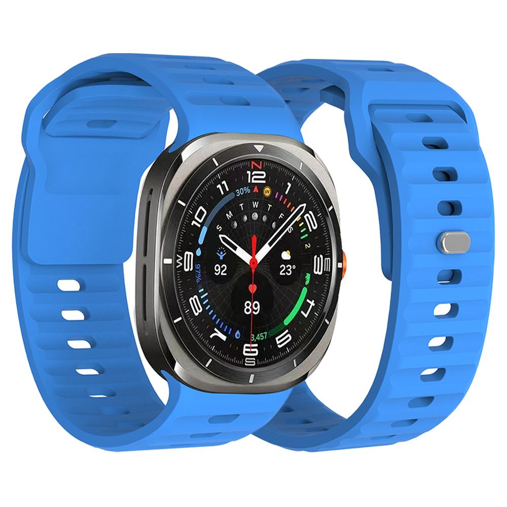 Спортивный мягкий силиконовый ремешок для Samsung Galaxy Watch Ultra Браслет для Galaxy Watch Ultra 47 мм Аксессуары для ремешка часов