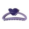 Hair Claw, Heart Design Hair Clip for Women, Stable Grip Back Head Hair Claw for Various Hairstyles Daily Wear Special Occasions
