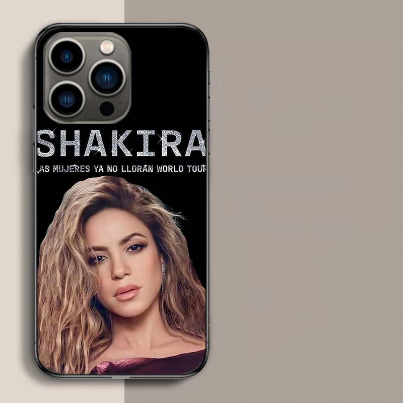 Чехол для телефона S-Shakira Singer для iPhone 17 Air 15 Pro 14 Plus 16 Pro Max 12 13 Mini 11 16E X XS Чехол Милый Fundas