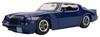 Kyosho Jada Toys Hollywood Rides Series 1/24 Chevy Camaro Blue (Stranger Things Billy) with Medal, Finished Model, JADA31110