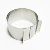 Silver Telescopic Mousse Ring Circle Mold Cake Mould New Heightened Cake Rings  Bakeware
