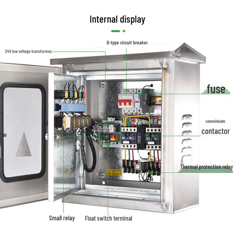 Automatic Dual Sewage Pump Control Panel