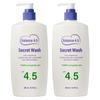 Touch Me Balance 4.5 Secret Wash Женское очищающее средство большой емкости, 500 мл, 2 шт.