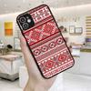 Чехол для телефона с узором-орнаментом U-Украина Для IPhone 16 15 14 X XR XS 7 8 Plus 11 12 13 Pro MAX 13mini Матовый противоударный чехол