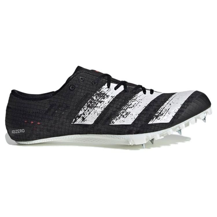 adidas Adizero Finesse Шиповки Черный Белый Мужские Кроссовки Core-Black Cloud-White EG1204