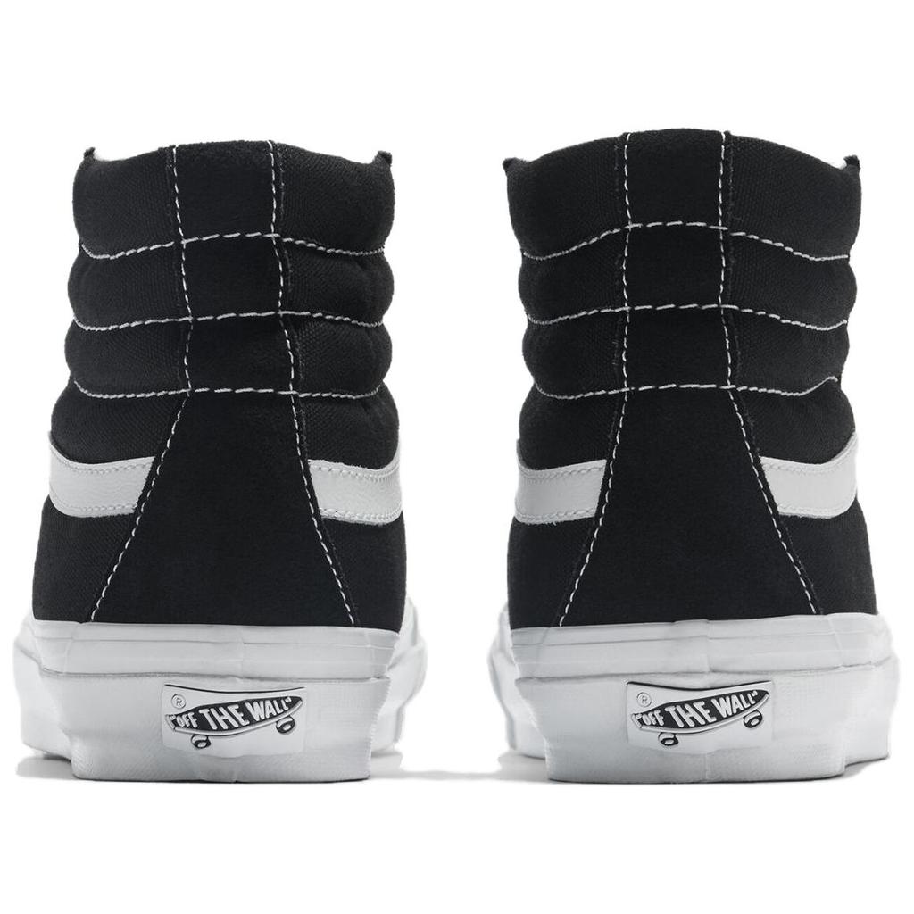 Vans Sk8-Hi Reissue 38 черные белые кроссовки унисекс VN000CR0BA2