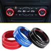 3pcs For Mazda 3 for CX-4 for Atenza 2017 2018 2019 2020 Air Conditioning Knob Decoration Ring Fit for CX-5 2015 2016 2017 2018 2019 2020