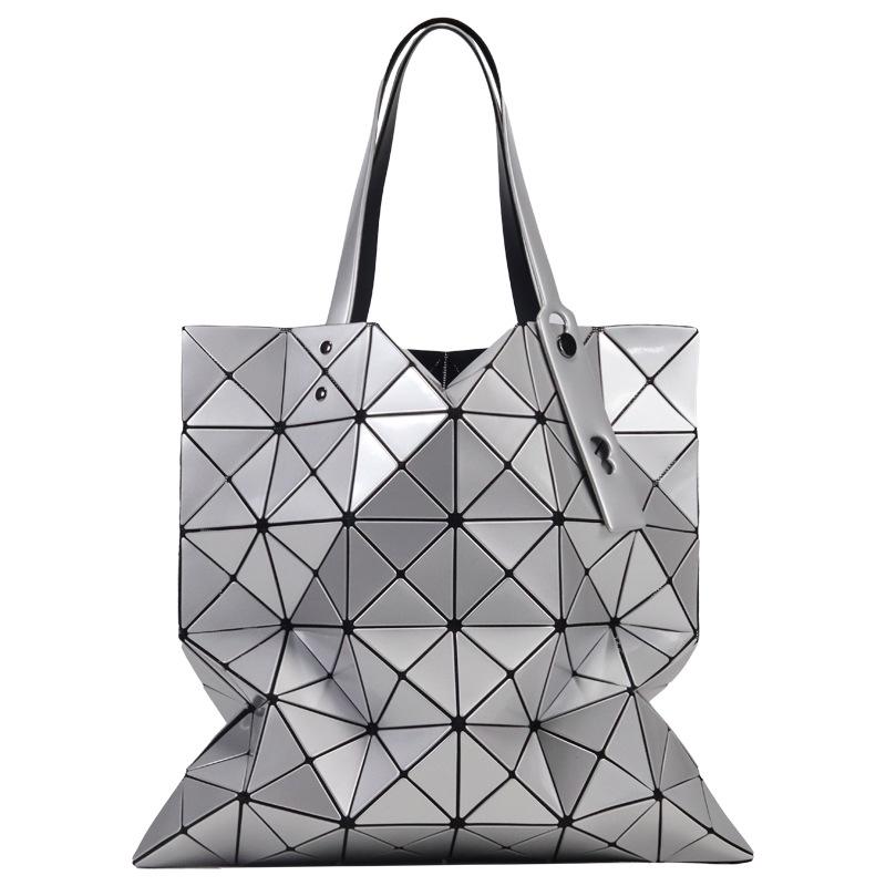 Women's Summer Diamond-Patterned Tote & Shoulder Bags – Japanese-Style, High-Capacity Designs