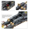 3846 шт. K10005 WW2 железная дорога тяжелая артиллерия модель танка военная серия оружия DIY игрушки строительные блоки подарок для мальчиков