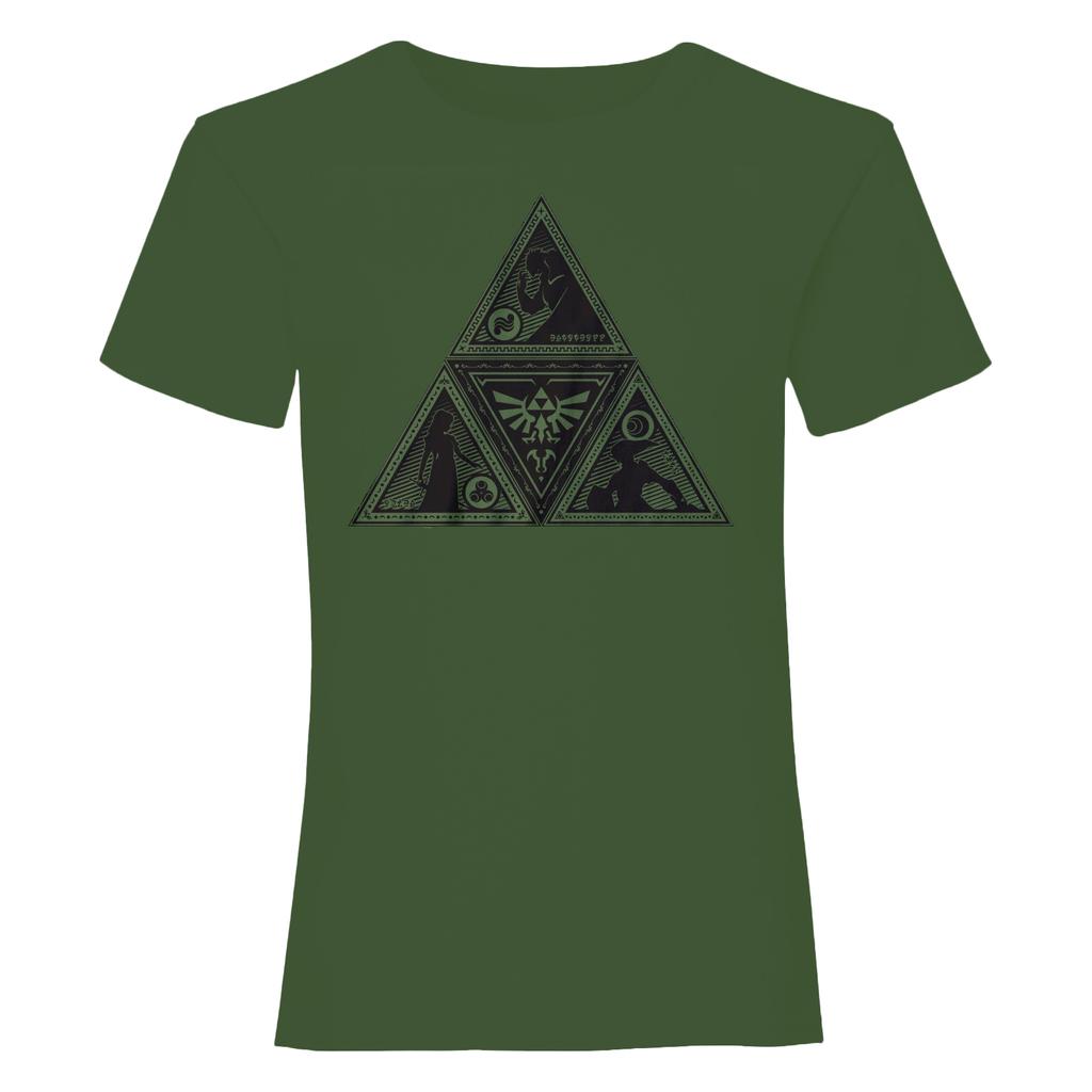 Nintendo Unisex Adult Triforce Legend Of Zelda T-Shirt