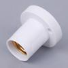 1Pcs Rotatable Straight Oblique E27 Lamp Holder 10A Flat Screw Led Lighting Bulb Head Base 230V White