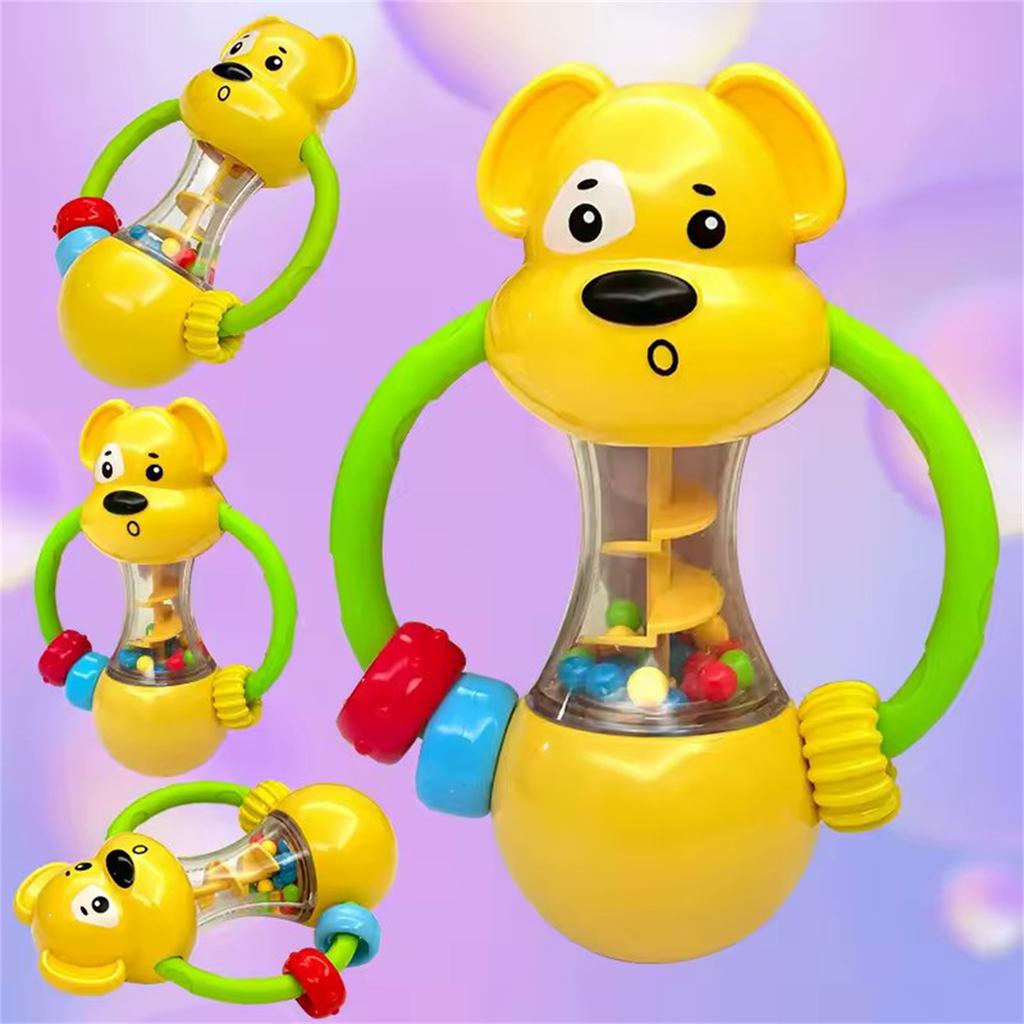 Baby Rattles Toys 0 12 Months Newborn Sensory Grasp Toys Hand Bell  Activity Game Cute Animal Rattles For Infants Gifts
