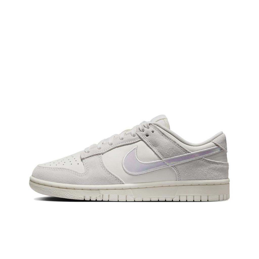 Nike Кроссовки Dunk Ударопрочные, Износостойкие, Дышащие Низкие Скейтбордические Женские Розовый Белый HF5074-133(Team27-S-BOX)