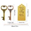 Vintage Party Favor Supplies Beer Opener Wine Keychain Souvenir Wedding Decor Key Bottle Opener