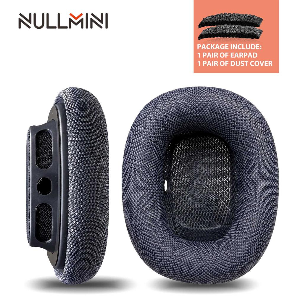 NullMini Для Apple Airpods Max 2 II Сменные сетчатые амбушюры Наушники Подушечка для уха Рукав из пены с памятью Накладка на ухо для наушников