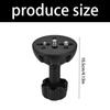 Bowl Adapter Aluminum 75mm Half Ball Flat to Bowl Adapter for Fluid Head Tripod DSLR Camera Converter Adapter Adjustable