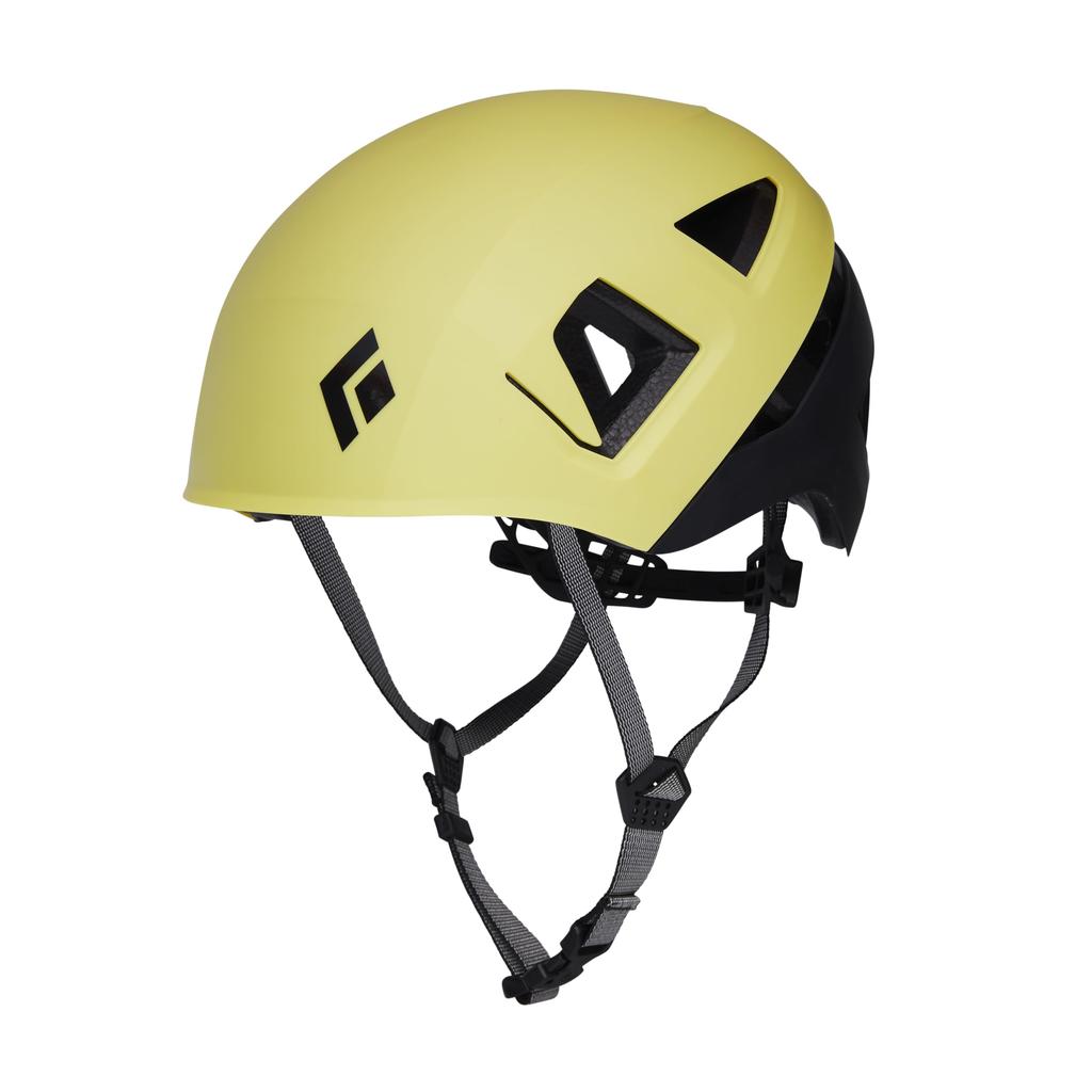 BLACK DIAMOND Uni Capitan Rock Climbing and Mountaineering BD620221 Helmet, Lemongrass-Black, S/M,