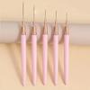 5Pcs Colorful Nail Art Liner Painting Brushes Ultra-thin Line Drawing Tool 7/9/11/15/25mm Details Manicure Nail Liners Pen Tool