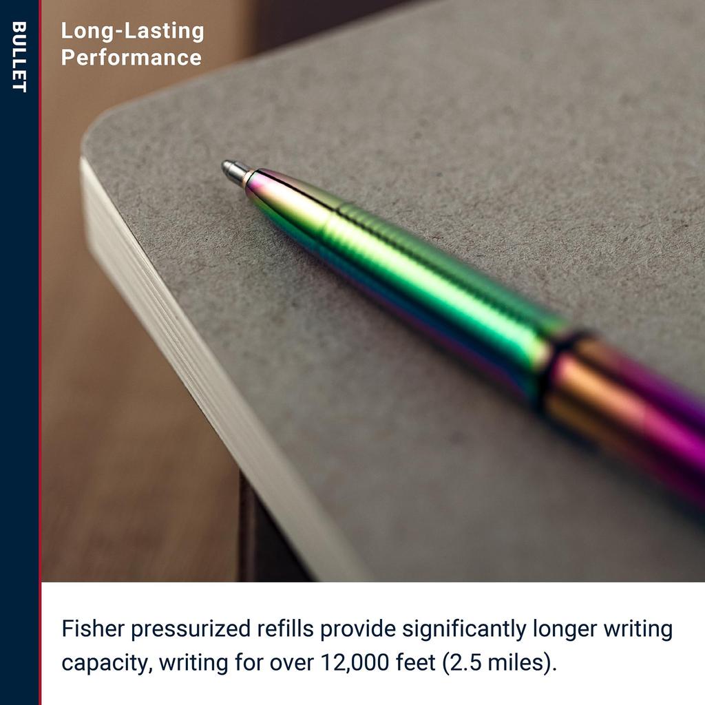 Fisher BULLET Ballpoint Pen 400RB Rainbow 1010322