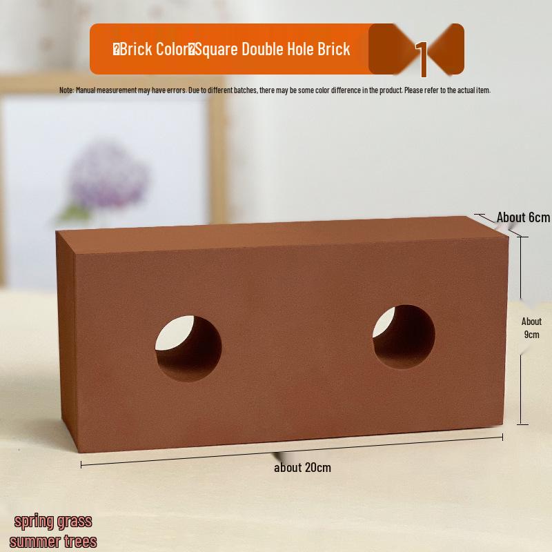 Kindergarten EVA Foam Building Blocks for Kids - Red Brick Set