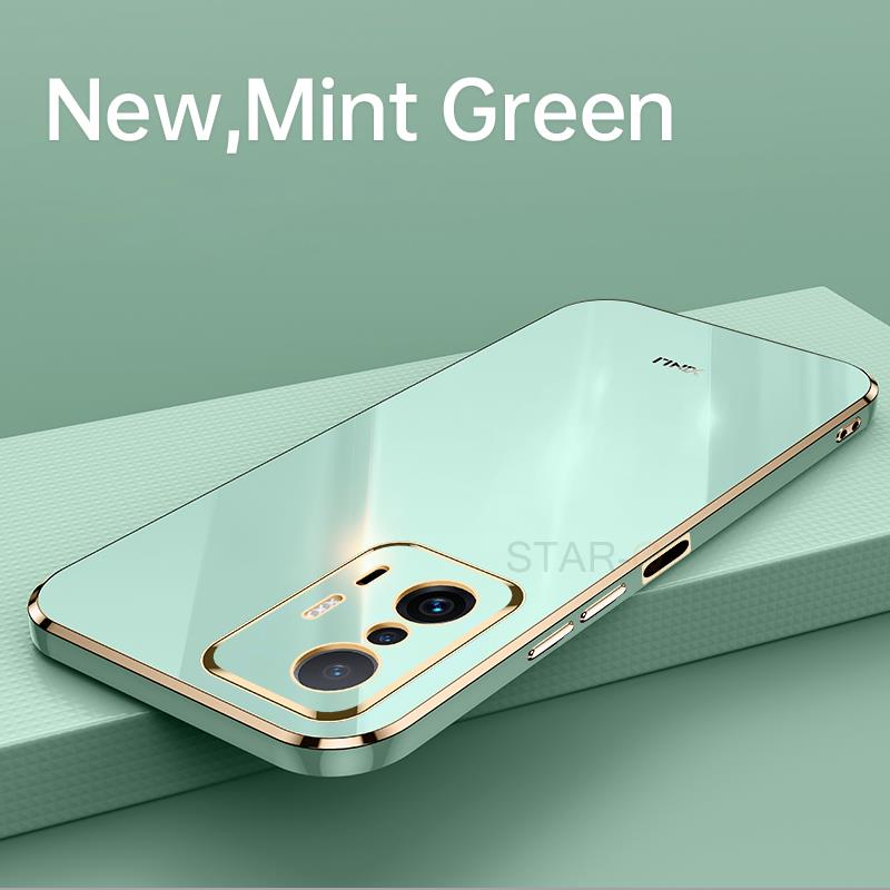 Роскошный чехол с квадратным бампером и кольцом-держателем для телефона Xiaomi Mi 11t Pro 11 T, силиконовый чехол-подставка на Xiomi Mi11 Mi11t 11tpro