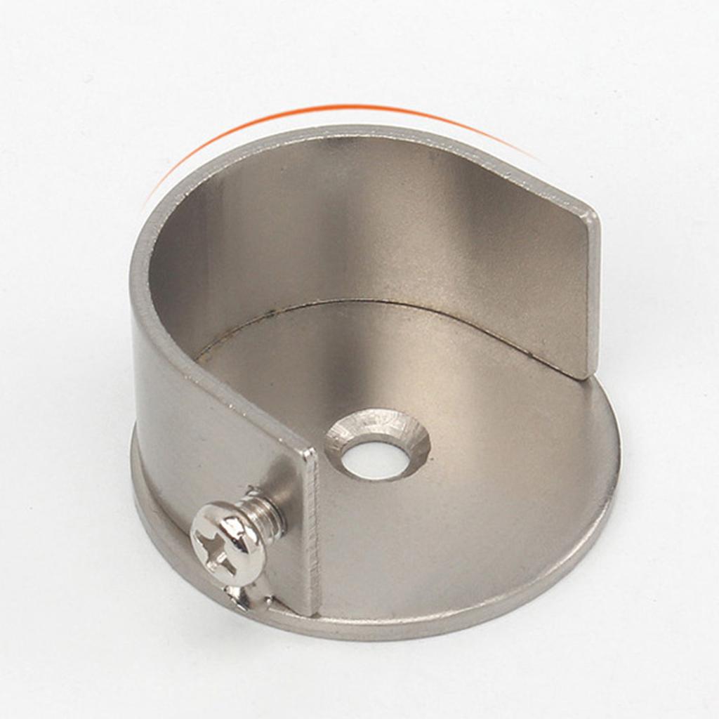 Комплект кронштейнов для карниза для штор, настенное крепление, кронштейны для держателей штор для 28-миллиметровых штанг, современный дизайн, простая установка