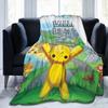 Wobbly Life Sandbox Game Coral Fleece Plush Throw Fashion Blanket Cartoon Funny for Bedspreads Knitted Fashion Blanket Office Warm Breathabl
