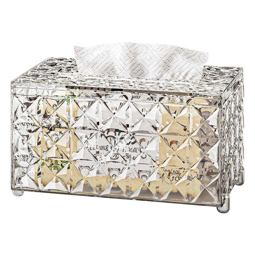 European Style Paper Towel Case Automatic Lift Paper Container Light Luxury Napkin Box Living Room