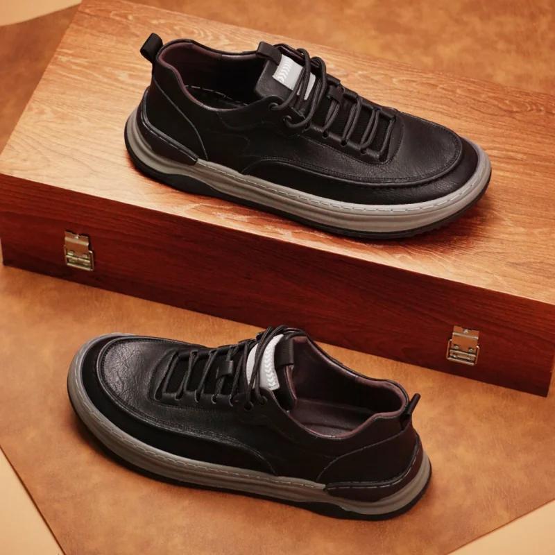 Fashion Italian Brand Men's Oxford Shoes High-quality Sole Leather Formal Shoes Casual Men's Work Shoes Commuting Daily Wear