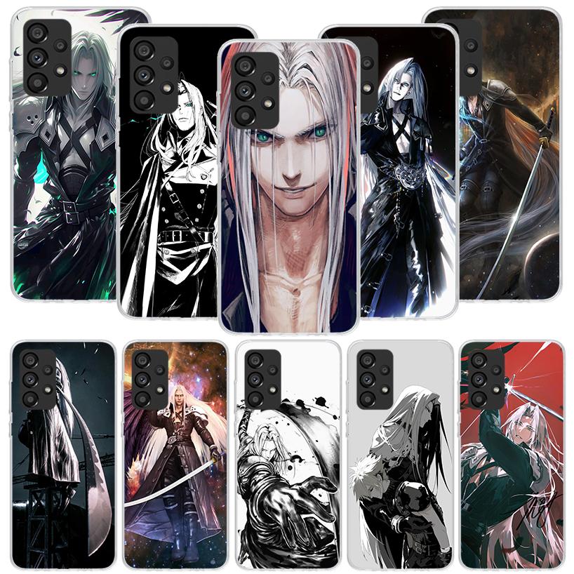Чехол для телефона Аниме FINAL FANTASY 7 BloodyBeni Для Samsung Galaxy A17 A16 A14 A15 A13 A57 A56 A54 A55 A53 A37 A36 A34 A35 A33 A26 A