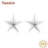 Tancise 925 Sterling Silver Zircon Earrings Drop Earrings For Women Wedding Party Gifts