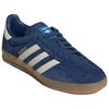 Adidas Originals Gazelle German Army Trainers Unisex Low Top Blue With White Lettering JR0606