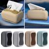 Space Saving Tissue Box Suction Cup Box, Wall Mounted Waterproof Silicone Holder, Modern Heavy Duty Dispenser Style Solid Color Dispenser, for
