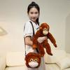 Cute Ugly Cute Little Monkey Doll Plush Toy Gorilla Doll Girl Bag Children Soothing Doll