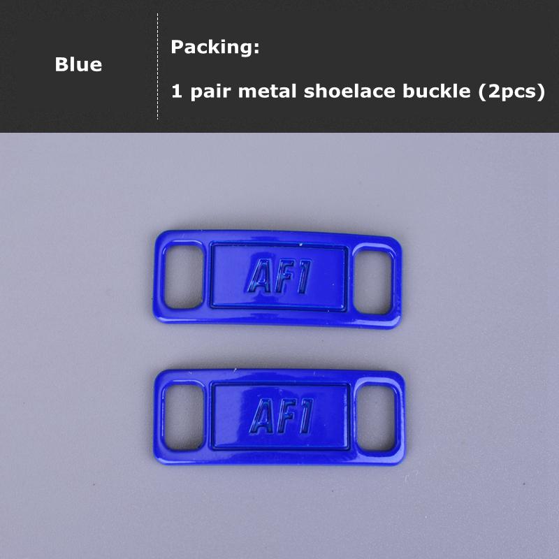 2 шт./пара Металлическая пряжка для шнурков кроссовок AF1 DIY Замок для шнурков Комплект пряжек для шнурков для индивидуальных шнурков кроссовок