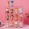 Acrylic Display Stand for Blind Box Dolls - Transparent Storage Cabinet for Pop Mart Figures