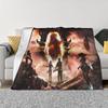 Clair Obscur Expedition 33 Игровой плед Флис Летний Многофункциональный Супермягкий Плед для Кровати Офиса Одеяло