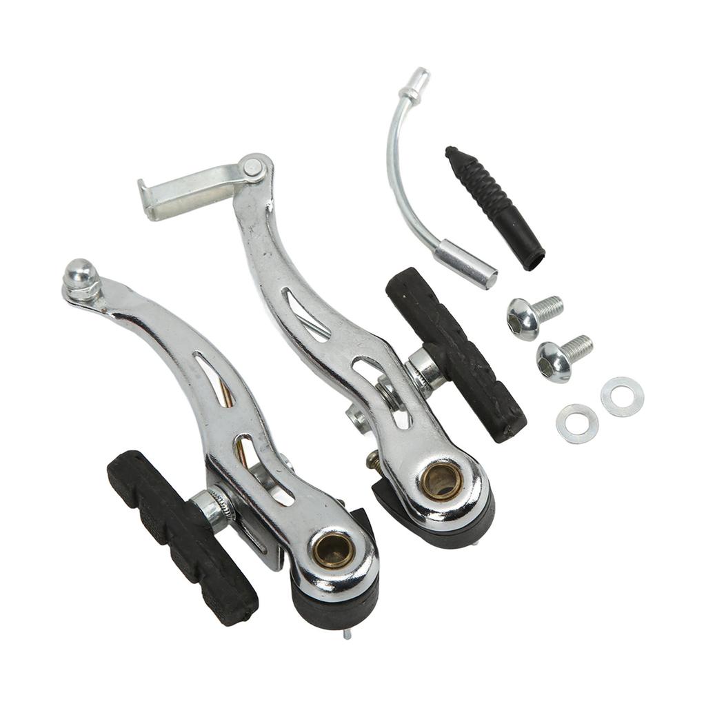 1Pair Bike Brake Set Universal Manual Brake Alloy Steel for Mountain Bike Folding Bicycle