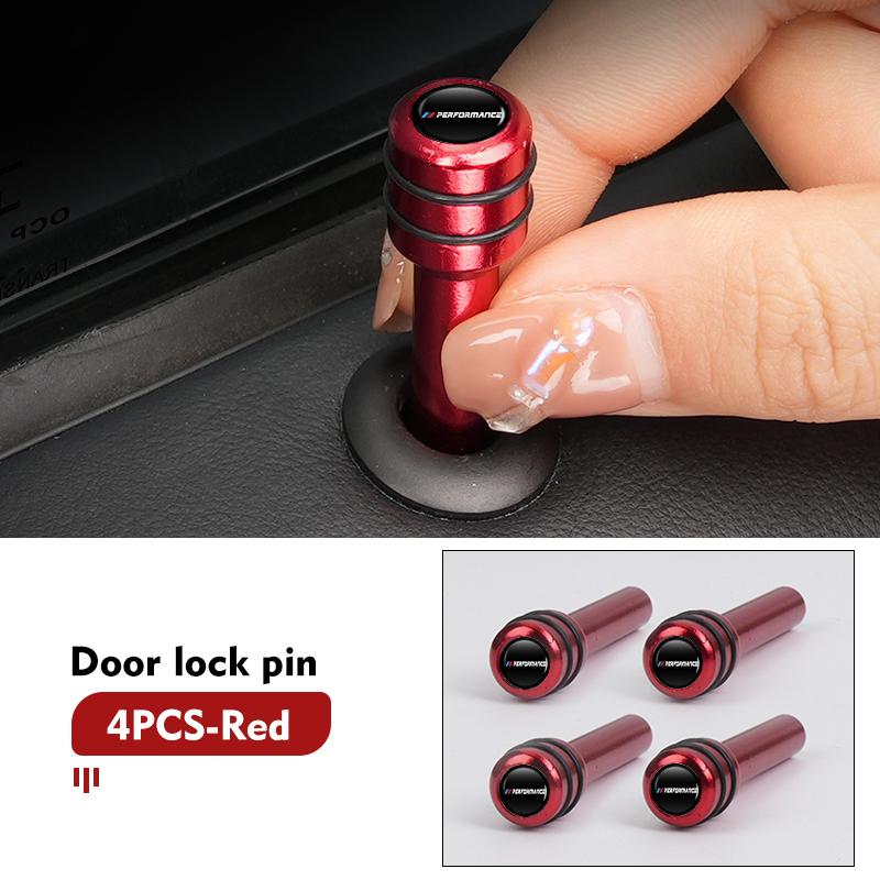 For BMW Car Safety Door Lock Pull Pin Cover Car Interior Accessories E93 F10 F20 F30 F40 F15 F25 F26 F31 F49 F86 M3 M5 X3 OO8