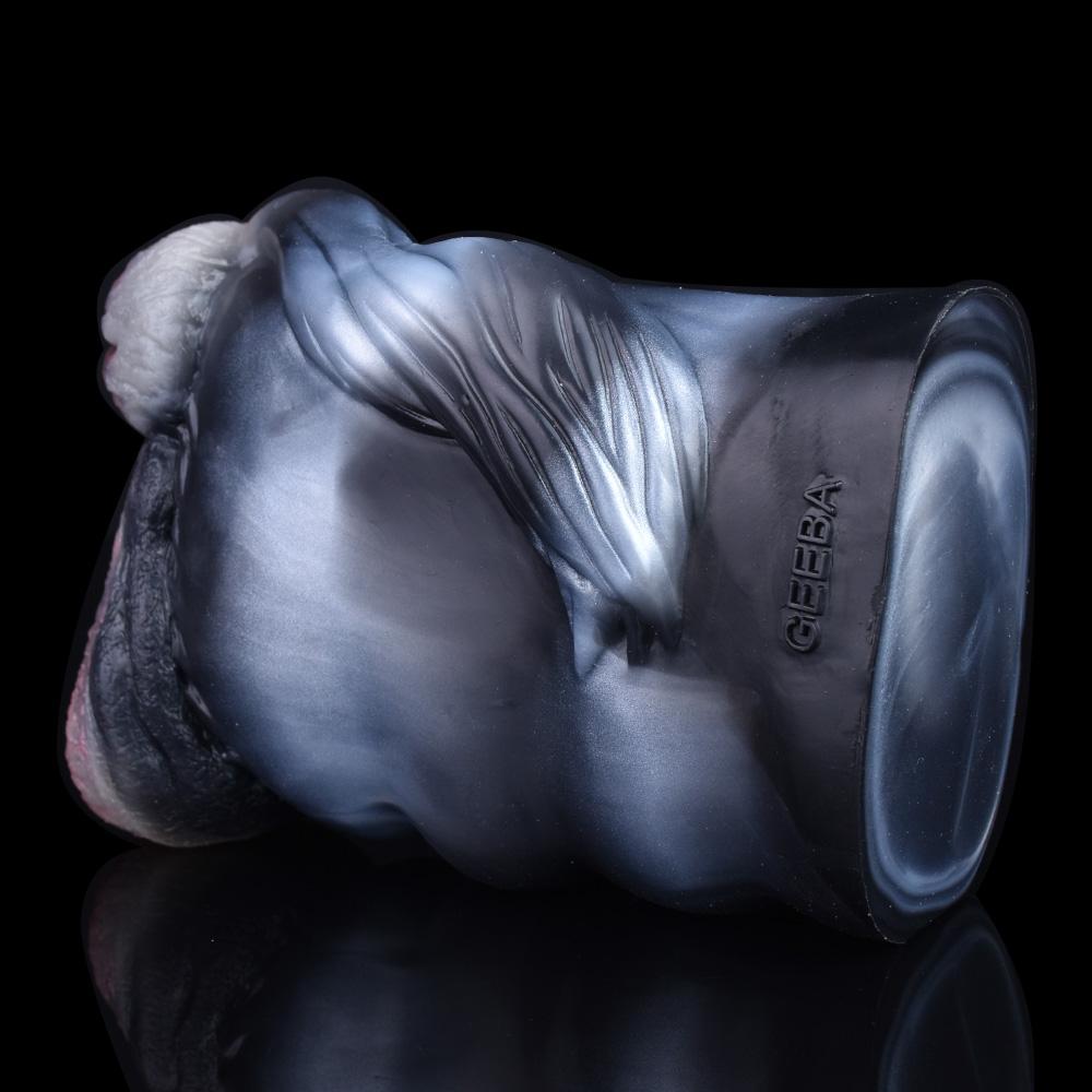 Двухканальная чашка для мастурбации в виде лошади и животного, мягкий силиконовый мужской мастурбатор, реалистичная вагина, массаж простаты, секс-игрушка для взрослых