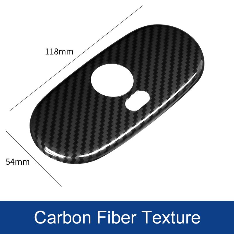 For Mini Cooper R50 R52 R53 2006 2005 2004 Rearview Mirror Adjustment Panel Decorative Stickers Cover Car Styling Accessories