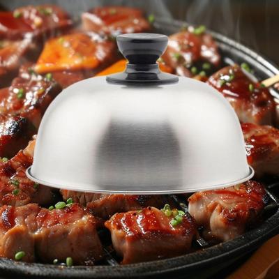 Крышка для бургера, плавящийся сыр, практичный универсальный, аксессуар для гриля, крышка для гриля, нержавеющая сталь