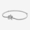 Браслет-цепочка Moments Asymmetric Star Clasp Snake 18 см