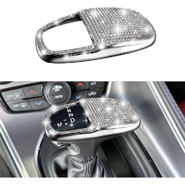 Gear Shift Knob Head Cover for Dodge Charger Accessories 2015- Challenger 2015-2024 Durango 2016-2026 ABS Interior Shell ert Decoration Protector
