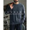 iunclexi Men's Skin-Friendly Wool-Blend Long Sleeve T-Shirt