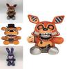 Плюшевая игрушка Пять ночей с Фредди Мягкая набивная игрушка Чика Бонни Фокси Детский подарок 18 см