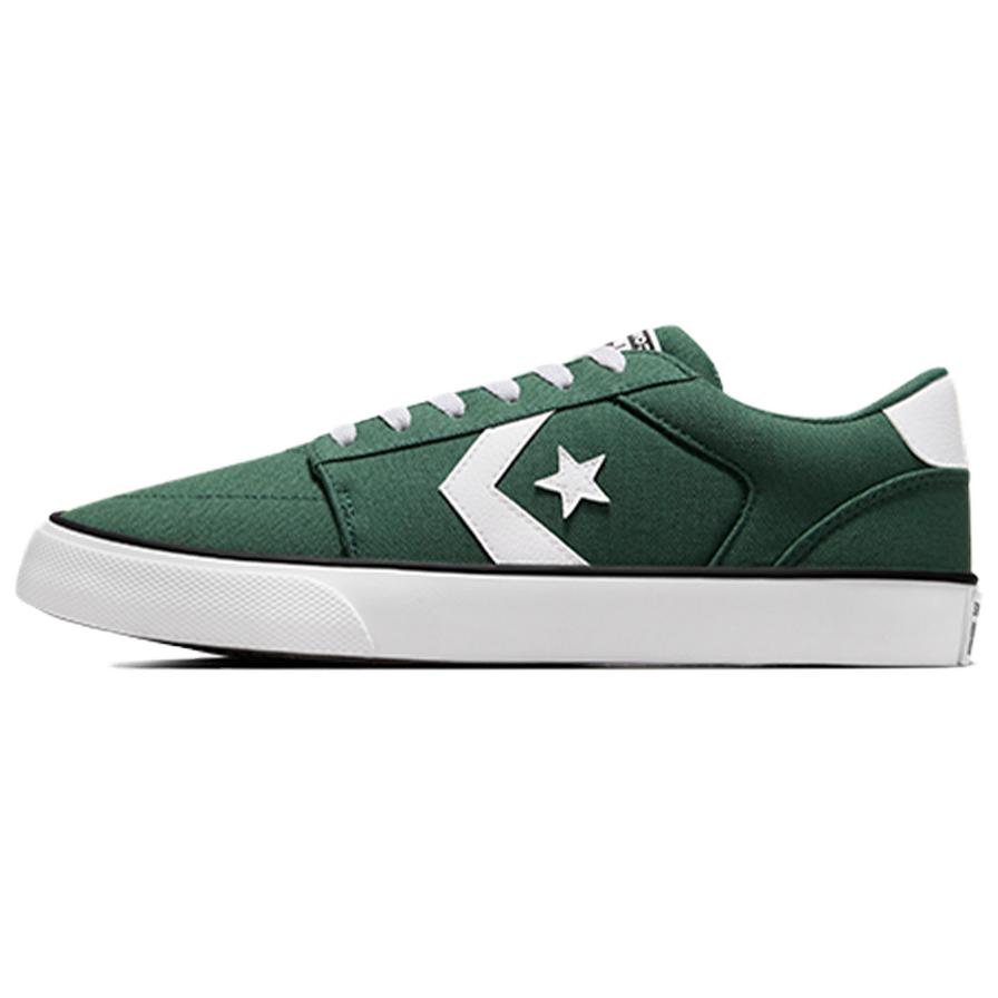 Converse Belmont Casual Slip Resistant Durable Low Top Skate Shoes Unisex Sneakers Green White A06632C