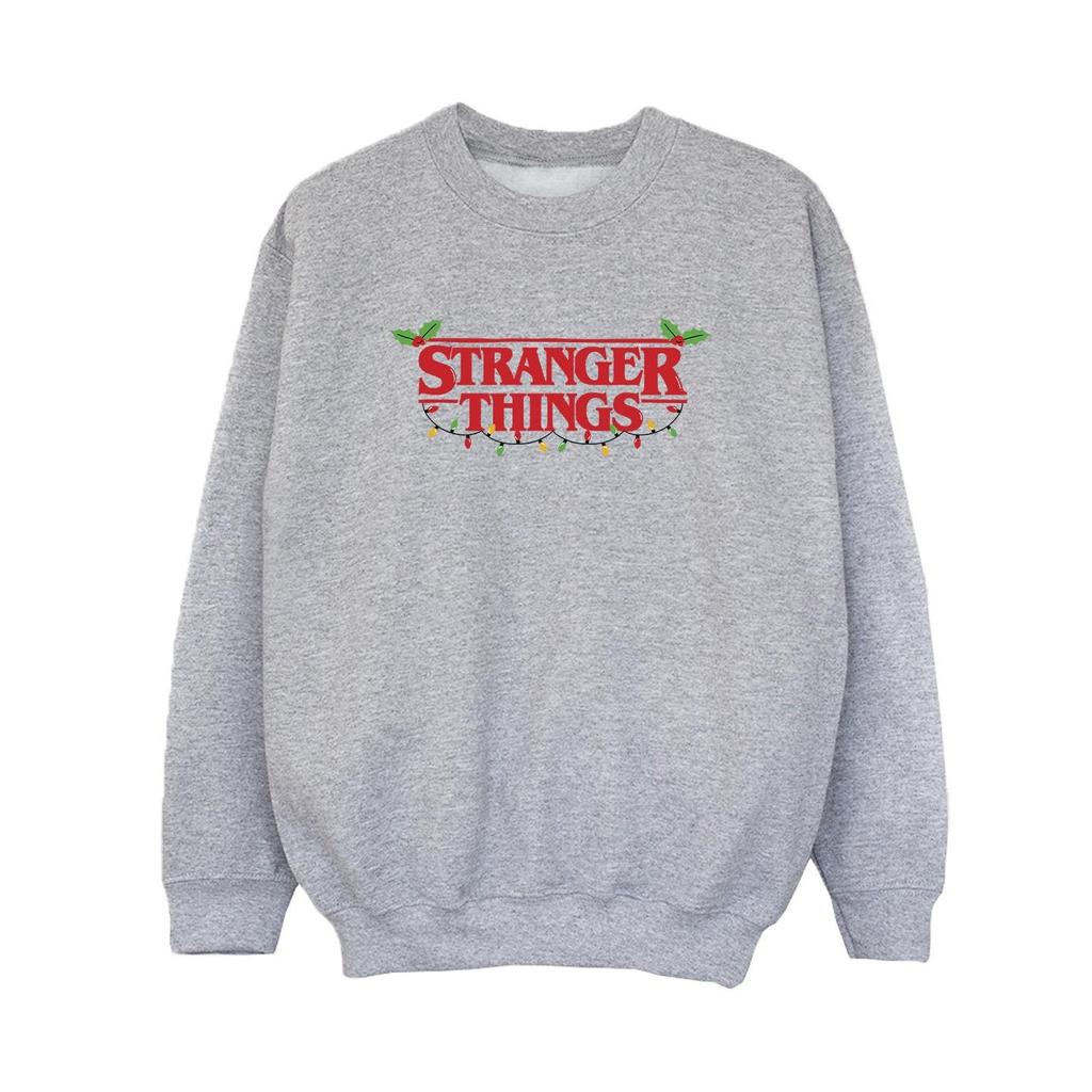 Толстовка с рождественскими огнями Netflix для мальчиков «Очень странные дела»