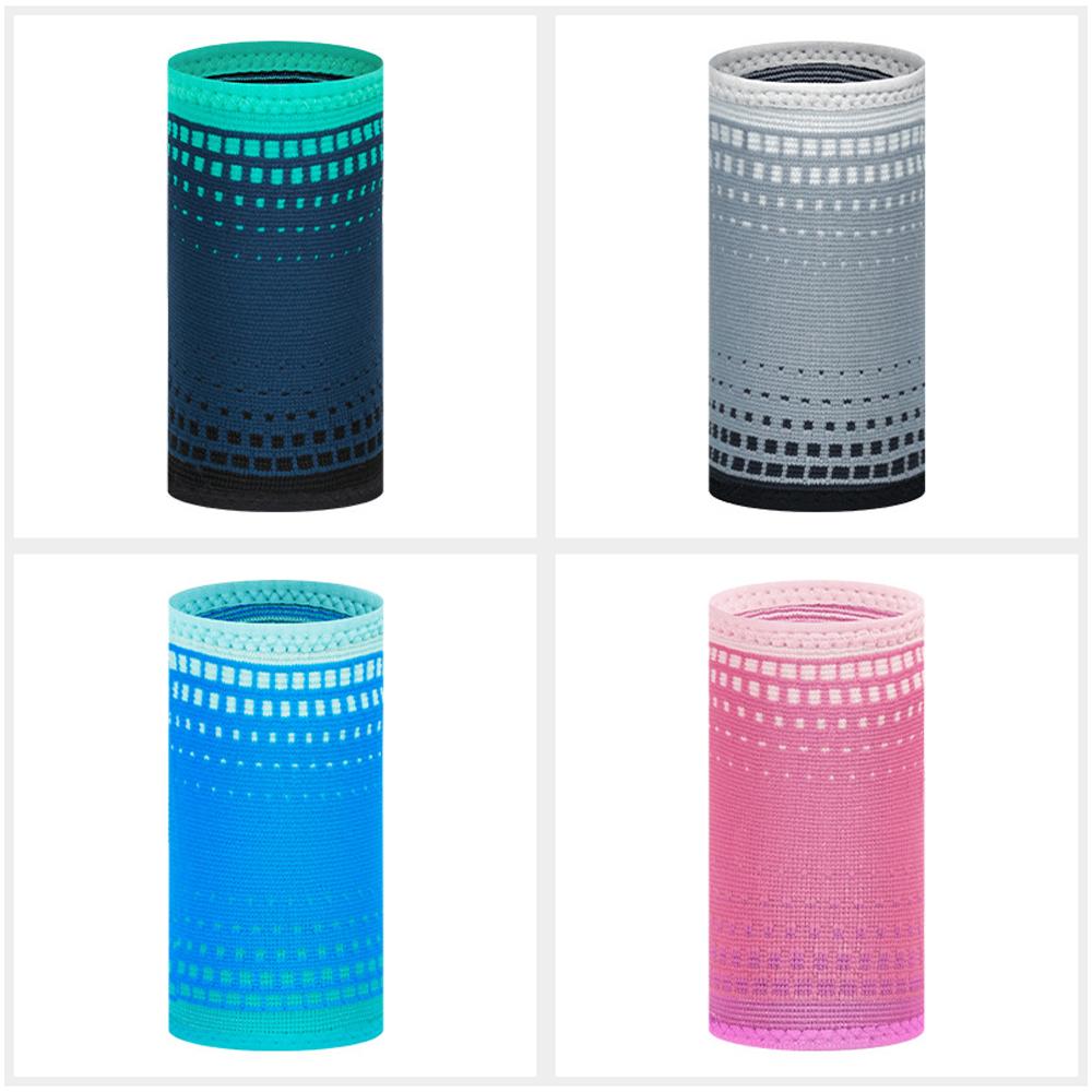 2 шт. нейлоновый вязаный браслет на запястье, легкий, эластичный, дышащий для мужчин и женщин, для пота, занятий спортом, упражнений, тренировок, тренажерного зала